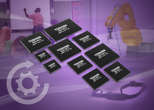 Toshiba launches ARM Cortex-M3-based MCUs for motion and consumer apps
